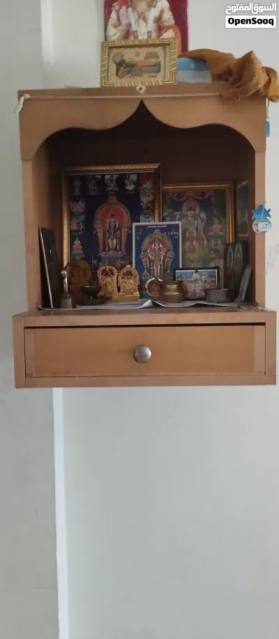 WOODEN POOJA STAND 2