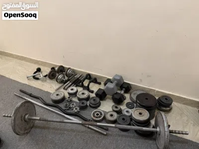 أدوات رياضه وأوزان وجهازين 3