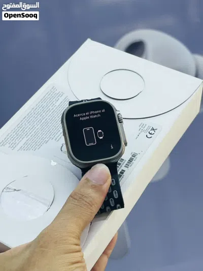 Apple Watch Ultra 1 49mm Titanium Midnight Ocean It’s Very Good Condition Full clear coating 2