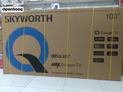 SKY WORTH 100" GOOGLE 4K QLED TV MODEL 2025 2