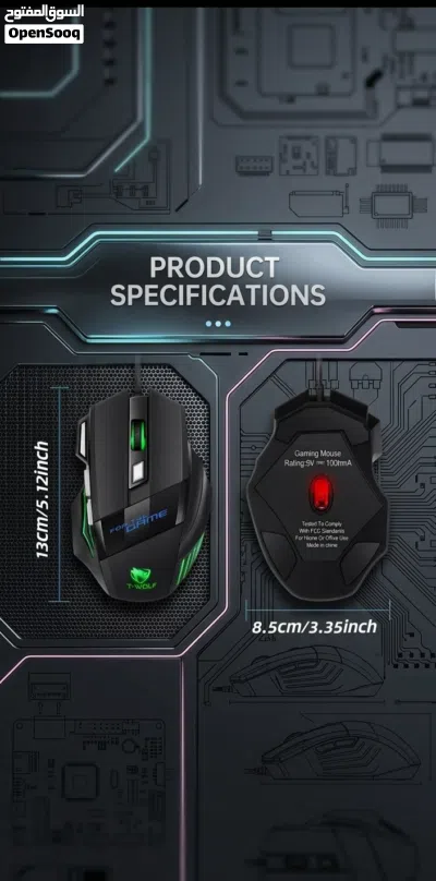 T-WOLF M1 7D GAMING MOUSE 3