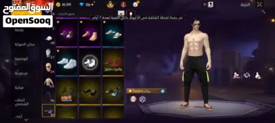 حساب فري فاير للبيع كل شيء موضح بالصوره 3