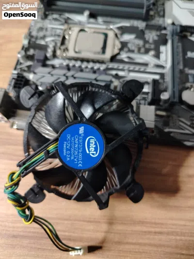 بورد H270-PRO مع معالج i5 7600k بحاله جيده 4
