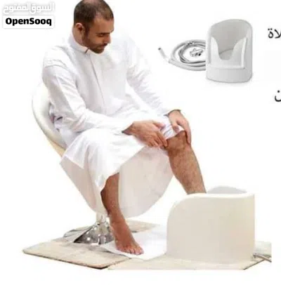 جهاز الوضوء لغسل القدمين مناسب لكبار السن والحوامل والأطفال عملي وصحي للإستخدام دون 3