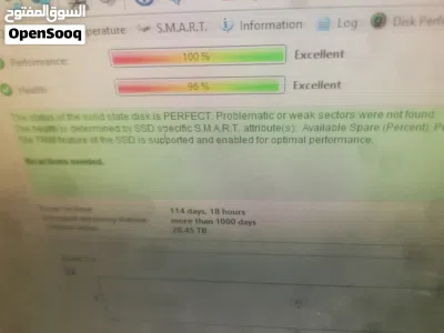 للبيع حبتين ssd 512 اصلي فكك الهلث 98٪ البيع للقطعتين 60 دينار اربد او عمان 2
