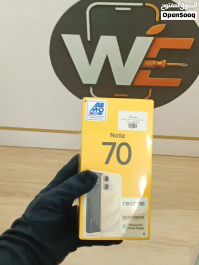 Realme note 70 ROM:128 RAM:4GB Colour: obsidian black RMX5313 4