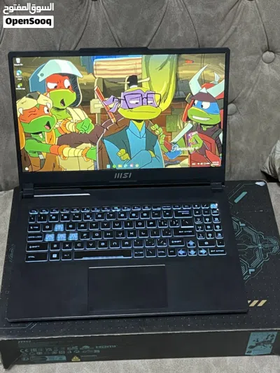 لاب توب msi كور سفن 12 كرت Rtx 4060 بحاله وكاله بسعر مغري 2