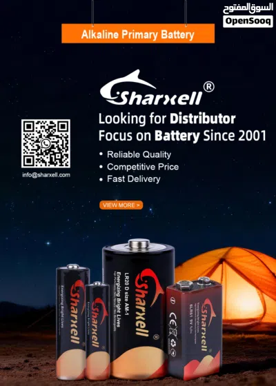 بطاريات SHARXELL متوفرة في الرياض – جملة AA AAA 9V CR2032 3