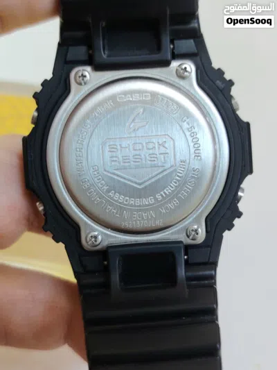 للبيع ساعة Casio G-Shock G-5600UE الأصلية، تعمل بالطاقة الشمسية Tough Solar، مقاومة للصدمات والماء 4