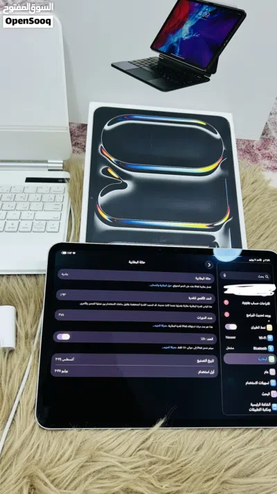 ايباد برو M4 اصدار 2024 حجم 11 انش شبه جديد مع الضمان قابل بشكل بسيط 4