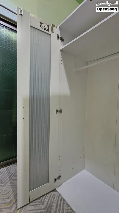 Used (IKEA) 2-Door White Wardrobe 3