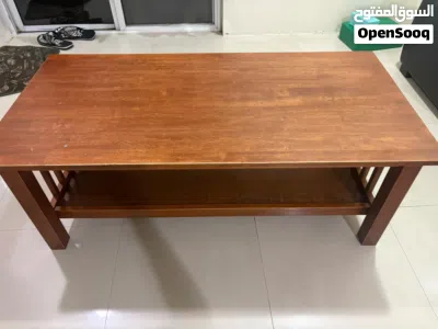 Medium size wooden two layered table 4