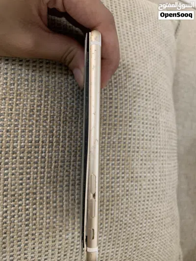 للبيع ايفون 6s مساحة 32GB شاشه عطلانه والبطارية 2