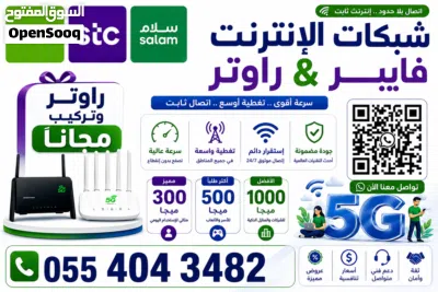شبكات الإنترنت فايبر و رواتر 2