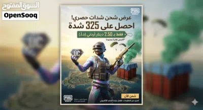 325 شدة ببجي بدينارين ونص 2