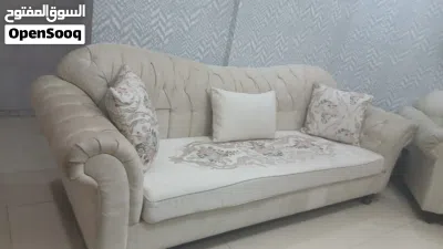 Living room sofa 4+3+1seat along with the sofa cover 2