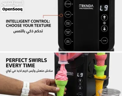 ماكينة آيس كريم وسلاش احترافية 2 في 1 – متعة الصيف في ثوانٍ Professional Ice Cream & Slush 3