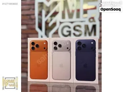iphone 17 pro max 256GB NEW ا ايفون 17 برو ماكس جديد كفالة الوكيل 12 شهر 2