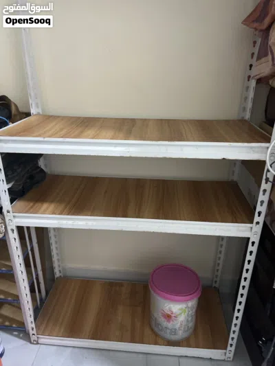 5-Shelf Metal Storage Rack – Good Condition 3