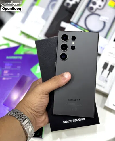 عرض خاص : Samsung S24 ultra 512gb هاتف نظيف جدا بحالة الوكالة بدون اي شموخ أو مشاكل مع ضمان و ملحقات 3