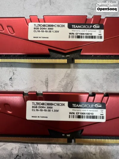 TeamGroup T-Force Vulcan Z 16GB (2×8GB) DDR4 3000MHz RAM 2