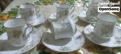 طقم شاي من البورسلين على طراز روزنتال العتيق 4