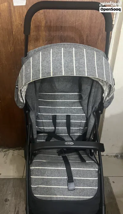 للبيع عربة اطفال ماركة GRACO مستعملة بحالة جيدة ونظيفة 2