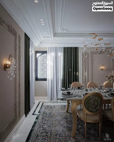 “أقدم خدمات تصميم داخلي احترافي نرتب فيها مساحتك من الفكرة إلى التنفيذ بأسلوب حديث وفاخر يليق بذوقك. 3