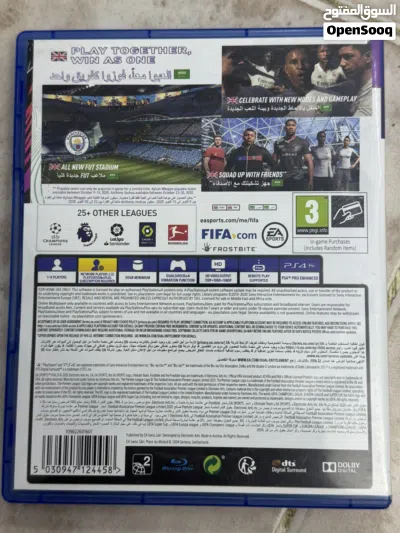 شريط بلاستيشن FIFA 21 تدعم اللغة العربية Call of Duty استخدام بسيط جدا سيدي نظيف 2