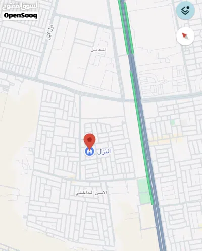 بيت بالامن الداخلي دور الظباط المساحه 350 متر بناء قديم 2