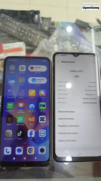 redmi note 10 s Samsung a23 4/128 3