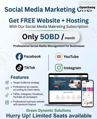 Social Media Marketing Offer – Grow Your Business Online! 2