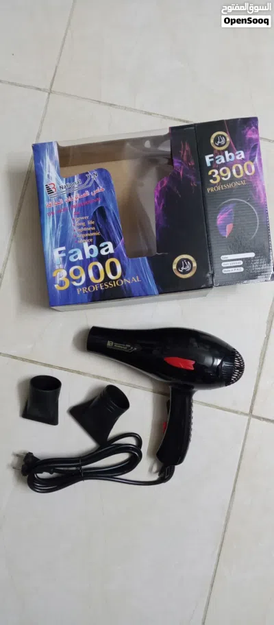 سشوار الشعر فابا قوة Faba 3900 فابا مجفف شعر راسين قوي للصالونات و المنزل سشوارات 2