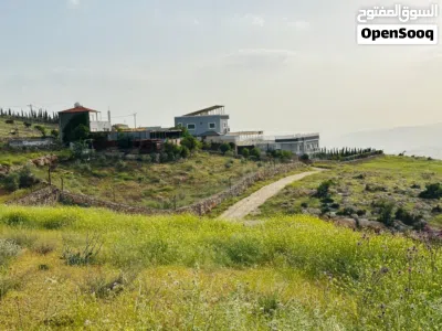 ارض للبيع في جرش عنيبه بجانب اسكان المهندسين اطلاله بانوراما على المدينه السياحيه البيئيه 4
