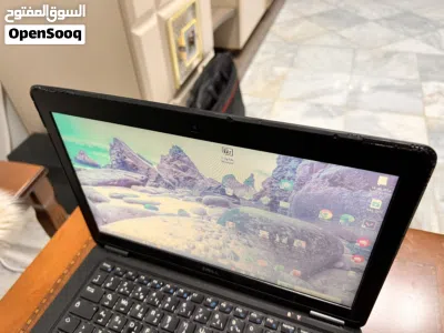 لاب توب ديل مساحة تخزين128ssd ورام16 8+8 DDR3. 1600هيرتز ومعالج كور اي 5 الجيل الخامس مع كرت مدمج 2