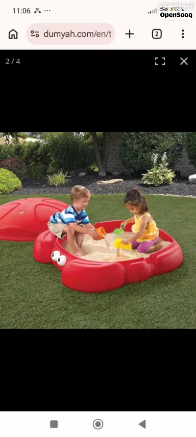 صندوق رمل للاطفال (ساند بوكس) Step2 Sandbox 2
