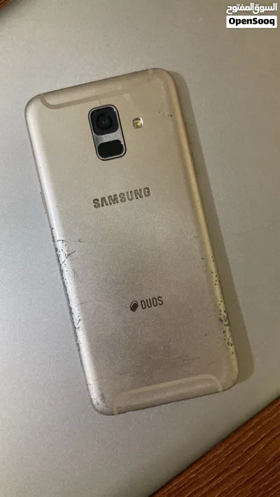 Samsung A6 - بشغل خطين + بنزل تطبيقات 4