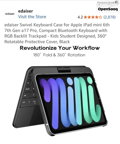 ipad mini 7 and case keyboard 4