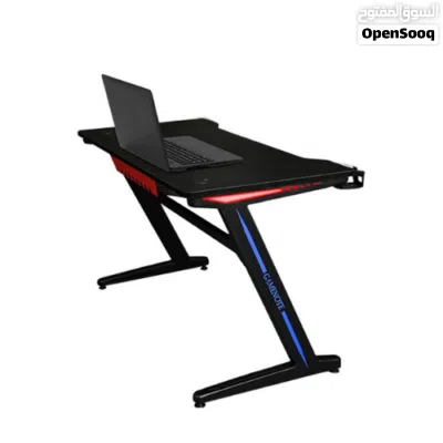 طاولة جيمنج مع إضاءة RGB مقاس 125x64x75 4