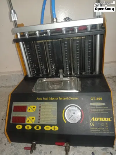 AUTOOL CT-200 Auto Fuel Injector Tester & Cleaner – Professional 6-Cylinder Injector Cleaning Machin 3