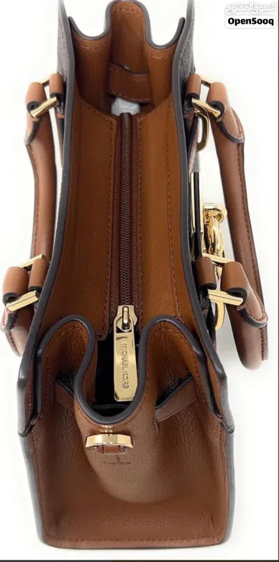 Michael Kors Satchel Monogram Brown 3