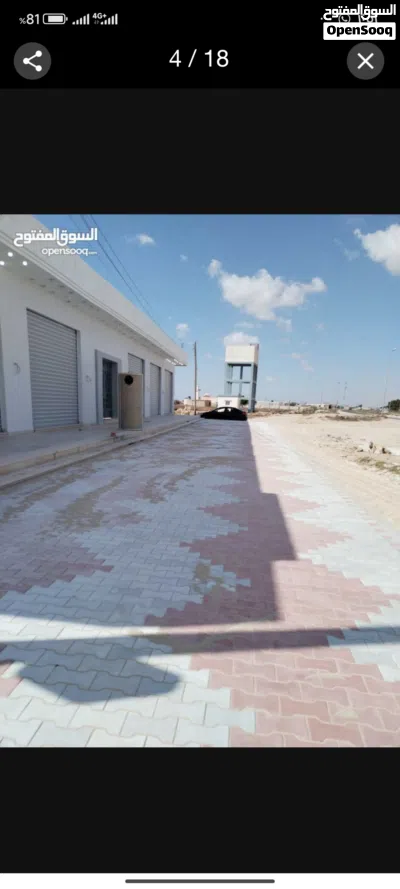 قمينس ربع هكتار عالرئيسي مبني تجاري محلات مسطح 330 والواجهه33 واستراحه مسقوف 170في قمينس 3