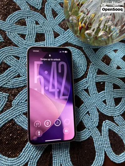 ايفون 14 بسعة 128 Gb بحالة ممتازه 5g 2