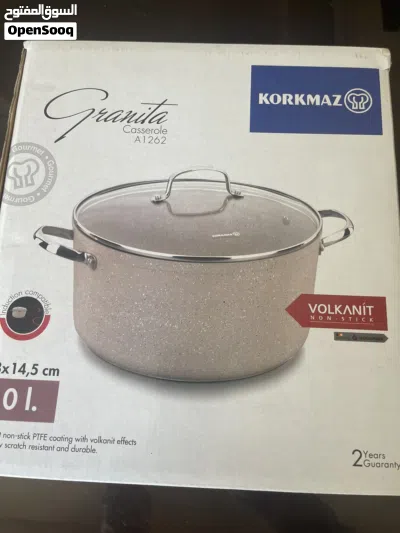 طنجرة جرانيت من الماركة التركية العالمية العريقة كوركماز (Korkmaz) موديل Granita A1262 جديدة للبيع 4