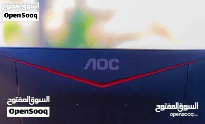 أفضل سعر واقوى اداء شاشة من شركة AOC بتردد240HZ وجحم 24INCH وزمن استجابه 0.3MS 4