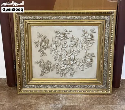 Ornate Floral Bas-Relief Plaque 2