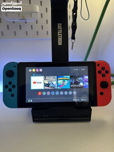Nintendo switch V2 نضيه نسخة الأمانية جاي من برا 4