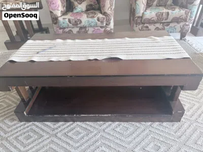 طاولة تلفزيون و طاولة قهوة و طاولتان جانبيتان 4