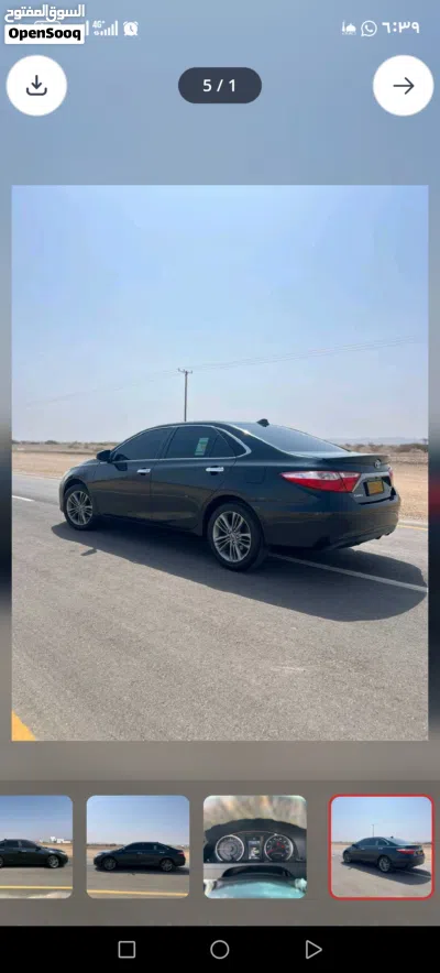 Toyota Camry SE 4
