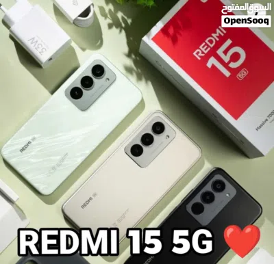 مشغل ايام Radmi 15 5G رام 16 جيجا 256 اغراضة والكرتونة الاصلية متوفر توصيل 2